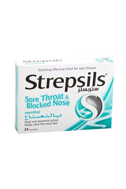 OTC أقراص ستربسلز المنثولية 24 قرصًا