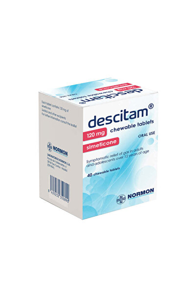 OTC أقراص ديسيتام ١٢٠ ملغ قابلة للمضغ، ٤٠ قرصًا