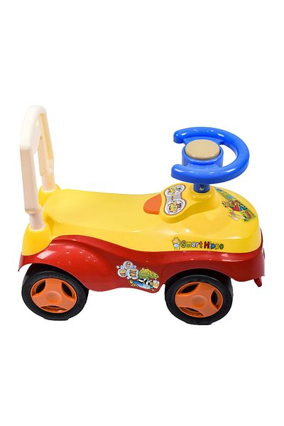 rexa Push Car for Kids with Steering Wheel & Safety Backrest