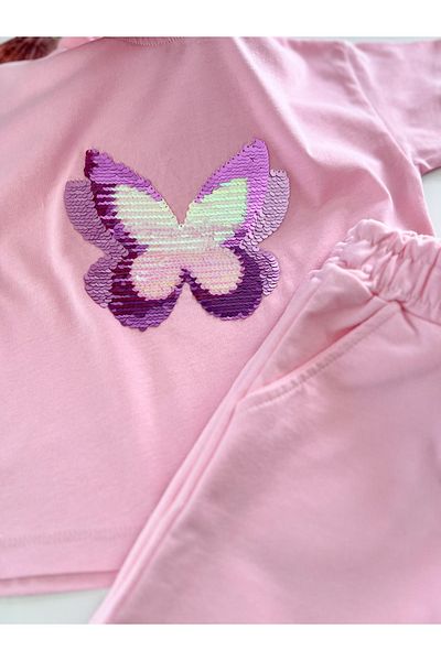 Alvadonna Butterfly Girl's Bottom Top Set