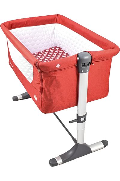 rexa Care Porto Baby Bed with Mosquito Net & Comfortable Mattress 83 x 54.5 x 92 cm