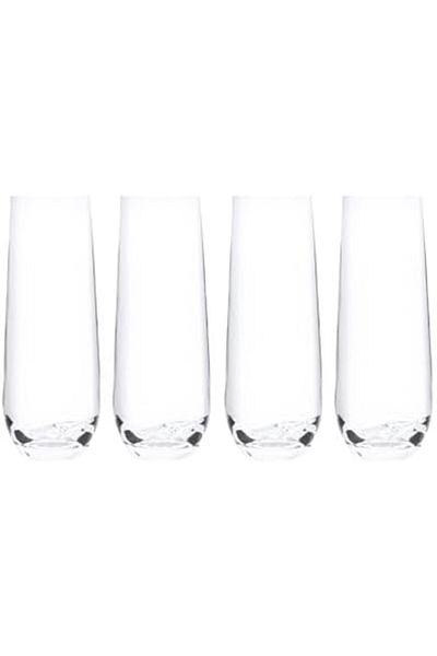ALSAIF 4 pieces Glass cup set