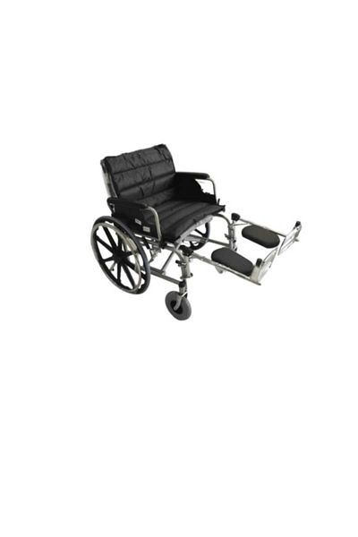 DORRA Wide Wheelchair with 22" Wide Seat and Leg Rest JL951BC-56