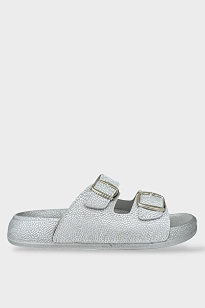 Alphus Γυναικείες καθημερινές κομψές παντόφλες Pienn Double Belted Glitter