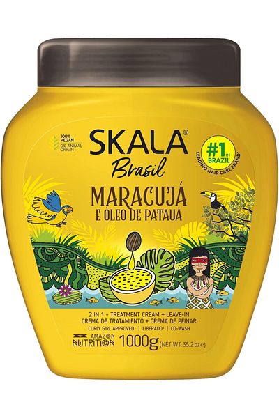 SKALA Brasil Maracuja Creme de Tratamento, Conditioner 1000 ml