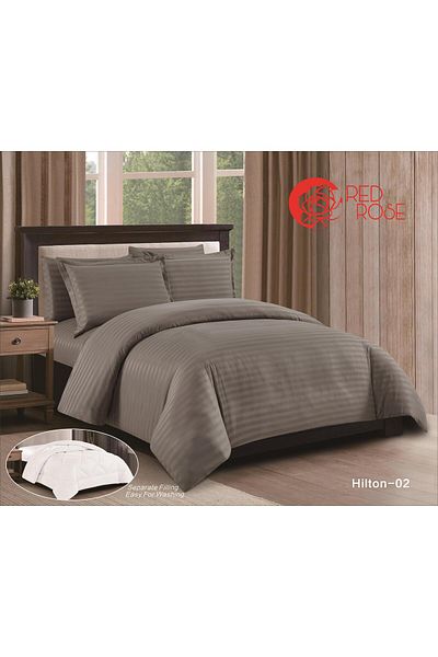 Red Rose Redrose Hotel Single Inflatable Duvet Set, Movable Filling, High Quality, Size 170 x 230 cm