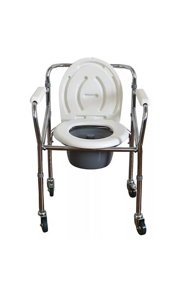DORRA JL696 Folding Wheeled Bathroom Chair