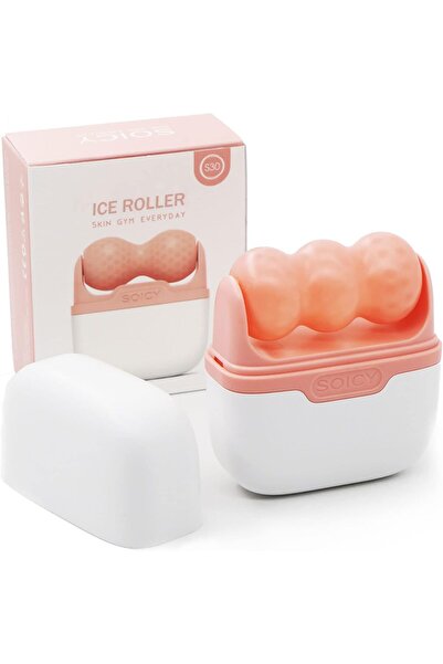 Bonjour Ice Roller for Face and Eyes - Facial Skin Care Tools with 2 in 1 Face Roller and Travel Ca