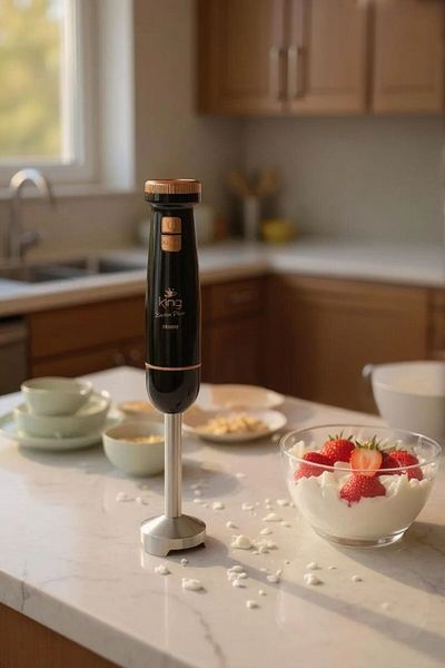 King Keb1075 1800 Watt Stick Hand Blender with Automatic Stop Safety