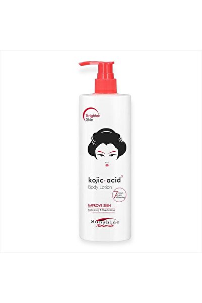Kojic لوشن الجسم بحمض الكوجيك لتحسين إنعاش البشرة وترطيبها 480 جم
