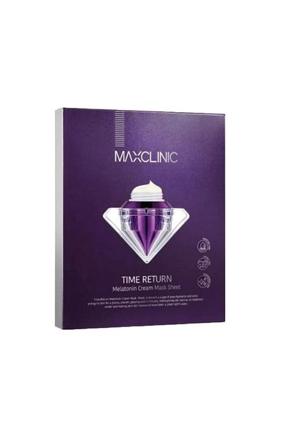 MAXCLINIC - Time Return Melatonin Cream Mask Set, 4 pcs