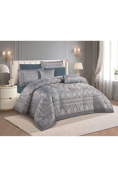 HOURS Queena-06, 8-piece bridal comforter set for the most beautiful nights of your life