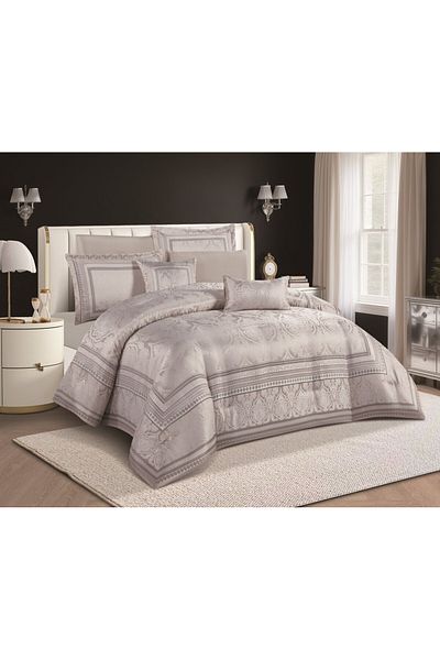 HOURS Queena-09, 8-piece bridal comforter set for the most beautiful nights of your life