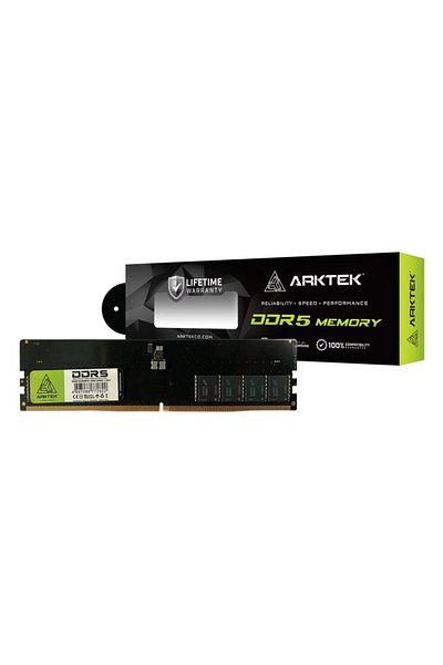 arktek Akd5S32P5200, 32Gb, Ddr5, 4800Mhz, 1.35V, Cl40, Desktop, Ram (Intel Compatible)