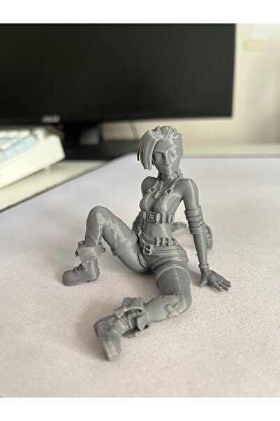Gonulella Jinx LOL Anine Figürü 3D Figür League Of Legends Oyun Arcane 7 Cm