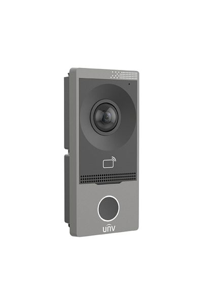 Uniview Outdoor video intercom station TCP/IP, IR, Wi-Fi, IK08 - UNV OEU-201S-HMK-W