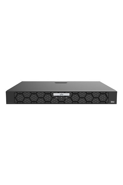 Uniview NVR 4K, 32 channels 16MP, 2xSATA, Alarm I/O - UNV NVR502-32B