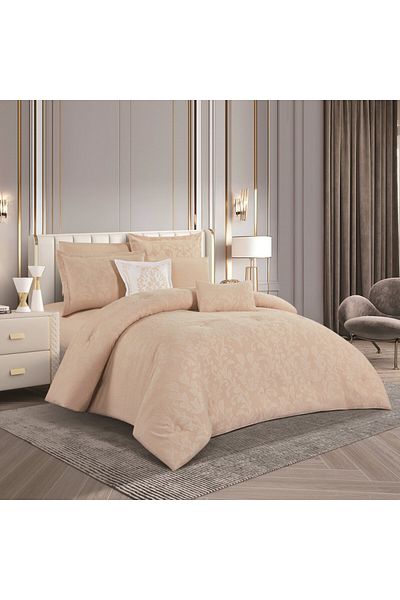 HOURS Horse 4-piece single-size comforter set in durable and soft floral fabric