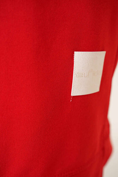 Smy moda Women's Seasonal Loose Crew Neck Embroidered Long Hijab Tunic Long Sports Model Seasonal Tunic