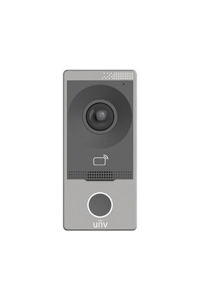 Uniview Outdoor video intercom station TCP/IP, IR, Wi-Fi, IK08 - UNV OEU-201S-HMK-W