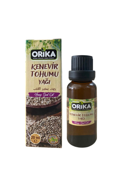 ORİKA Kenevir Tohumu Yağı 20 ml