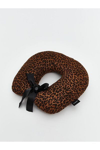 LC Waikiki Leopard Patterned Women's Neck Pillow