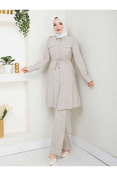 BELLİNA Kadın Yazlık Modal Kumaş Rahat Takım