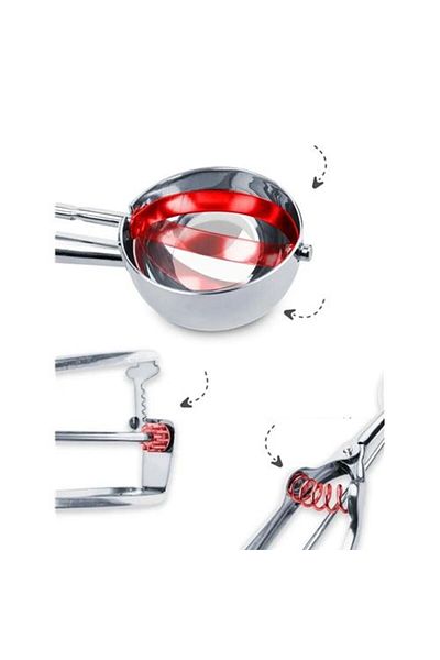 Findit Modacar Ice Cream Scoop Ice Cream Portioning Spoon Cookies Meatballs Halva Portioning