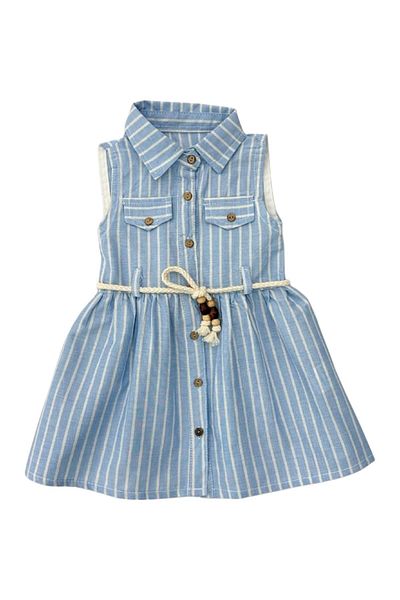 Babexi Striped Dress Blue