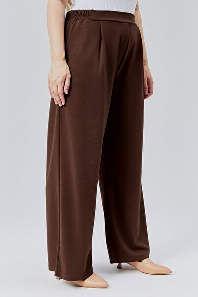 Symirna Loose Fit Pleated Women's Trousers