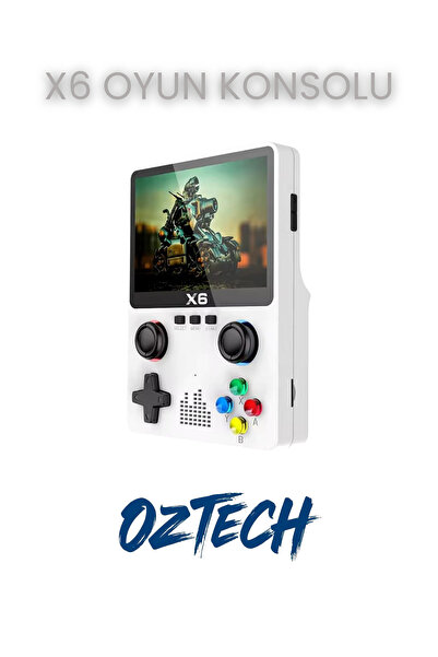DTULTRA2 X6 Oyun Konsolu Mini Taşınabilir Yeni Nesil El Atarisi 10.000+ Oyun