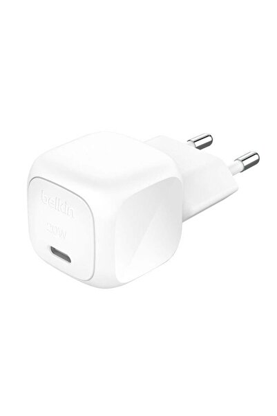 Belkin WCA009KQWH 20W USB‑C Şarj Adaptörü - Beyaz