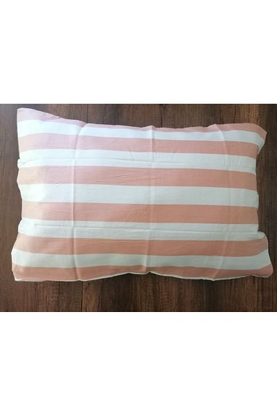Taç Striped Pillowcase Set – 2 Pieces, 50X70 Cm, 100% Cotton Satin