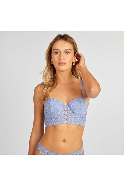 KIABI حمالة صدر دانتيل زرقاء