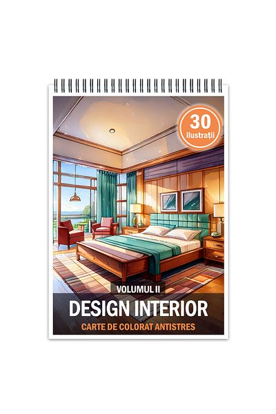 Legendary Gifts Anti-stress coloring book, 30 illustrations Interior design, 66 pages