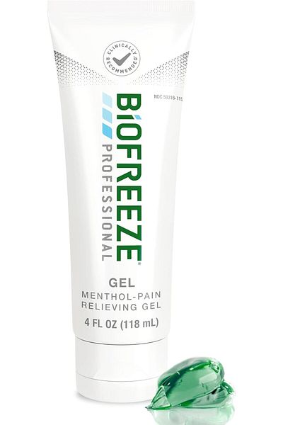 Biofreeze Professional Pain Relief Gel, 4 Oz. Tube, Green