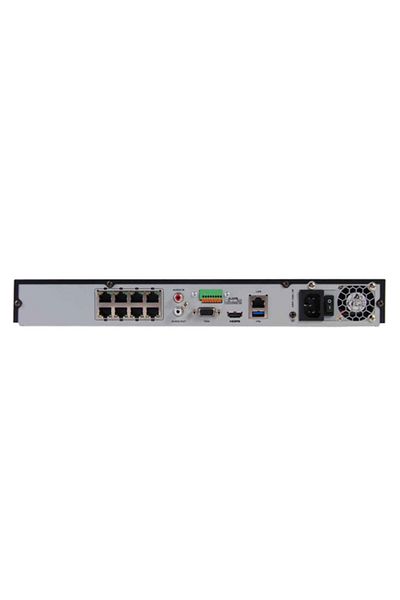 Hikvision NVR 4K AcuSense 8 channels 12MP, 8 PoE ports - DS-7608NXI-I2-8P-S