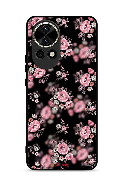 Tolwak غطاء حماية لهاتف هواوي نوفا 13 5G بنقشة زهور بورتريه