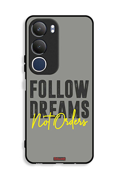 Tolwak غطاء حماية لهاتف Vivo Y19s 4G اتبع الأحلام وليس الأوامر