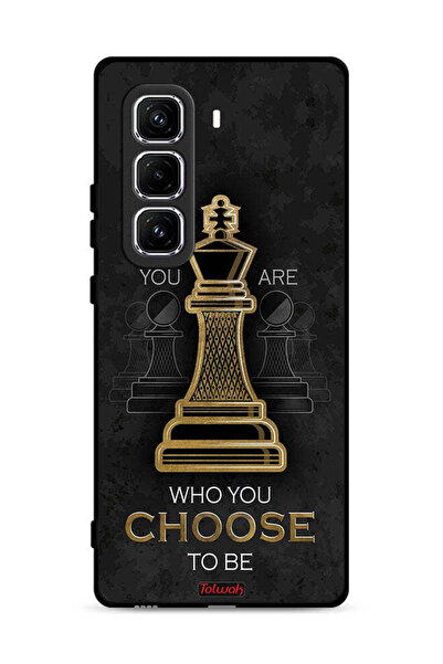 Tolwak غطاء حماية لهاتف Infinix Hot 50 Pro Plus 4G أنت من تختار أن تكون