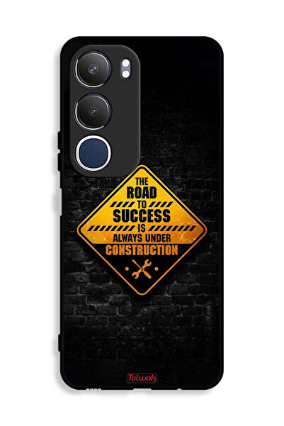 Tolwak غطاء حماية لهاتف Vivo Y19s 4G الطريق إلى النجاح دائمًا قيد الإنشاء