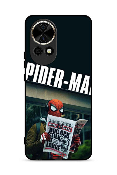 Tolwak غطاء حماية لهاتف هواوي نوفا 13 5G سبايدرمان يقرأ جريدة