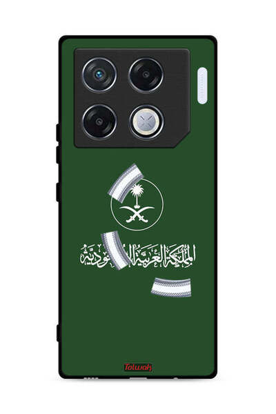 Tolwak غطاء حماية لهاتف Infinix GT 20 Pro 5G بشعار المملكة العربية السعودية