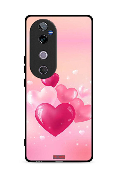 Tolwak غطاء حماية لهاتف Vivo V40 5G برسومات قلوب جميلة