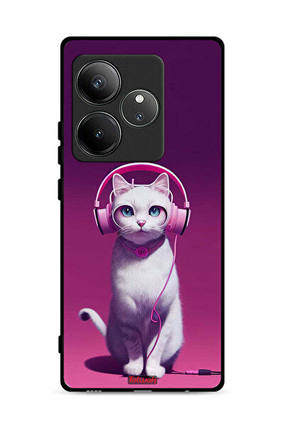 Tolwak Realme GT Neo6 5G Protective Case Cover Cute Kitten