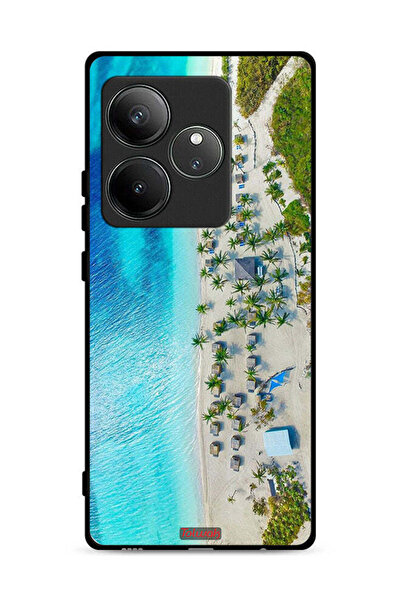 Tolwak غطاء حماية لهاتف Realme GT Neo6 SE 5G بلون الشاطئ