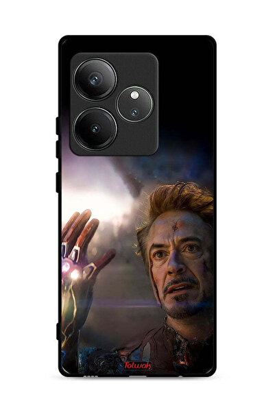 Tolwak غطاء حماية لهاتف Realme GT Neo6 5G - أنا الرجل الحديدي