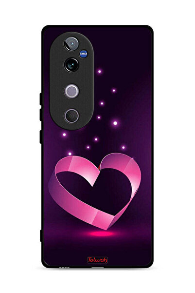 Tolwak غطاء حماية Vivo V40 5G بتصميم قلب