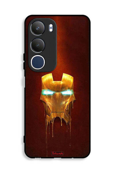 Tolwak غطاء حماية لهاتف Vivo Y19s 4G بطبعة الرجل الحديدي من Marvel Comics