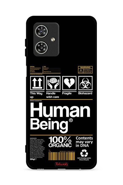 Tolwak غطاء حماية لهاتف موتورولا موتو جي 54 5G - ملصق إنسان